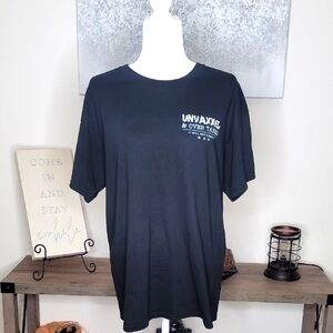 Unisex Unvaxxed & Over Taxed Black T-Shirt